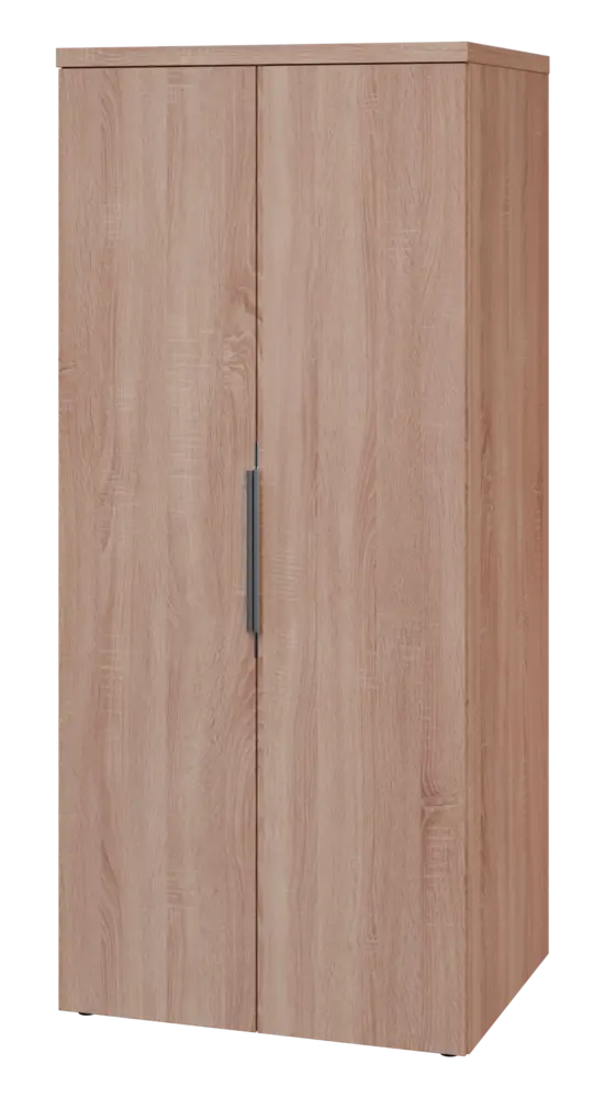 SIST 5 - 82 šatní skříň, 2-dveřová, tyč, 1820x800x600, dub bardolino